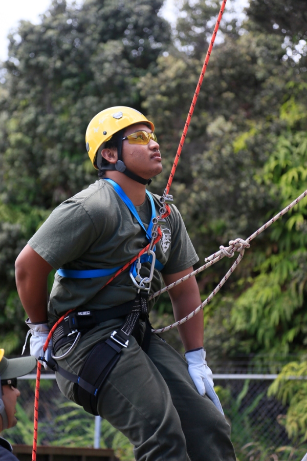 Youth Ranger training for search and rescue missions
